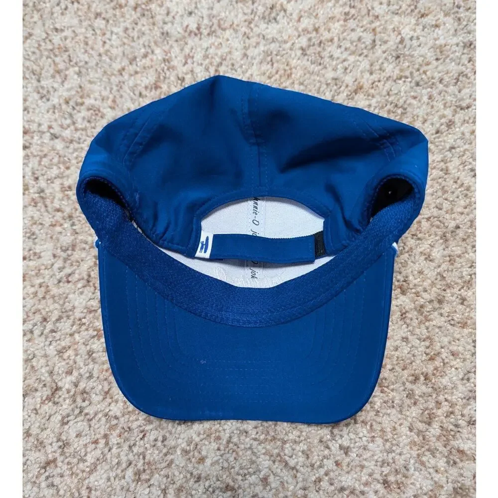 JOHNNIE-O Square Logo Rope Hat/ Trucker Cap/ baseball cap, BLUE